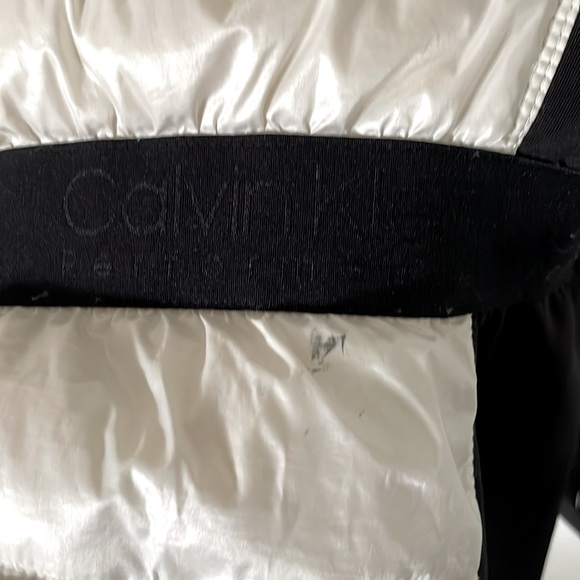 Calvin Klein white and black jacket, in good condition, size: L - Picture 4 of 5
